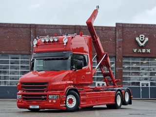 Scania T 2016 - T520 V8 6x2 - AJK Hooklift - New BUFFL interior - Retarder - Full air - Show truck zdjecie 58