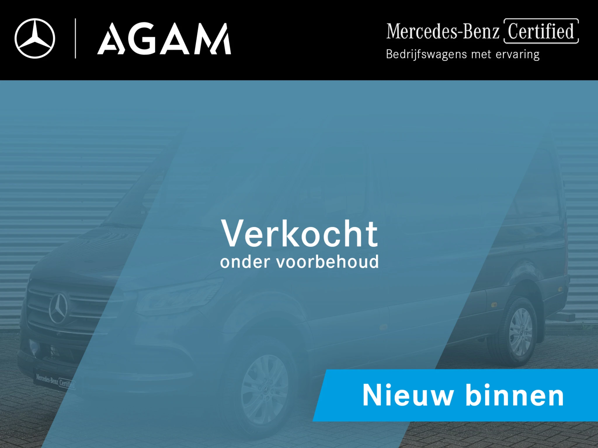 Mercedes-Benz Sprinter 2024 - 317 CDI Select L2H2 Veel Extra's afbeelding 1