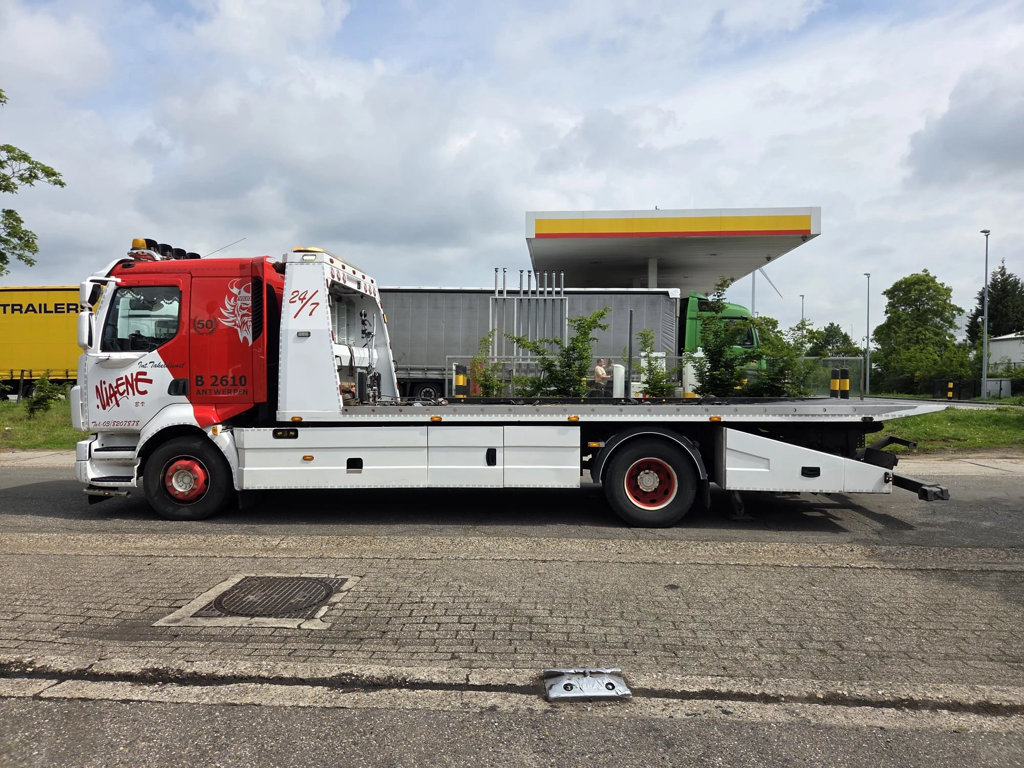 Volvo FL 280 2021 - PLATEAU + LEPEL BELGIUM TRUCK afbeelding 16