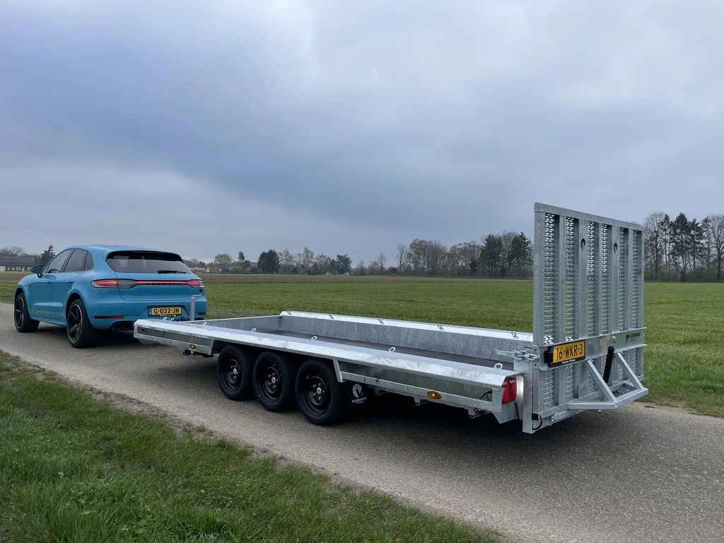 Vlemmix machinetransporter 480 x 180 3 asser NIEUW 2026 afbeelding 1
