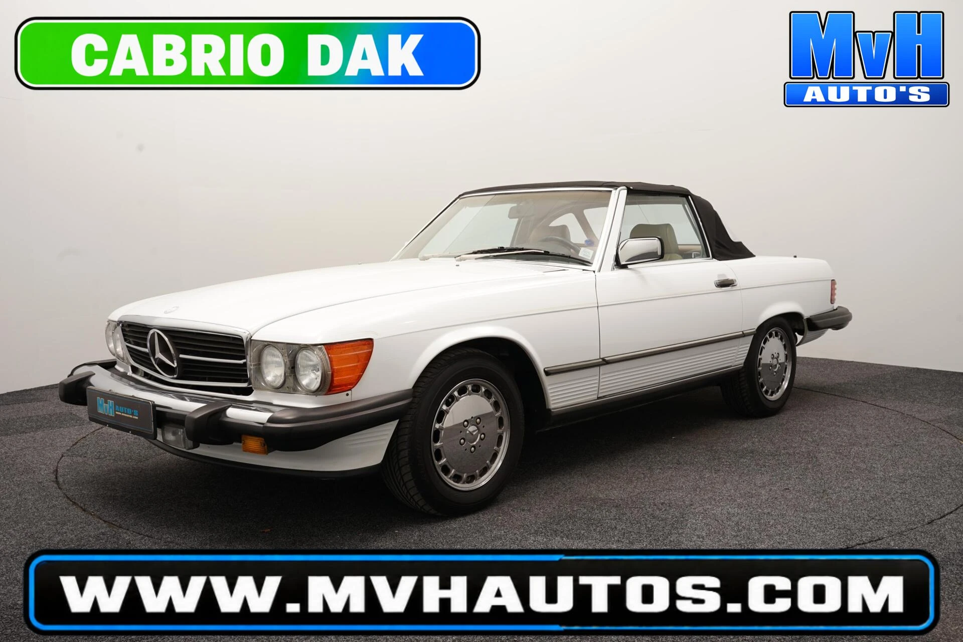 Mercedes-Benz SL 1987 - 560 SL|Roestvrij-Californische klassieker afbeelding 1