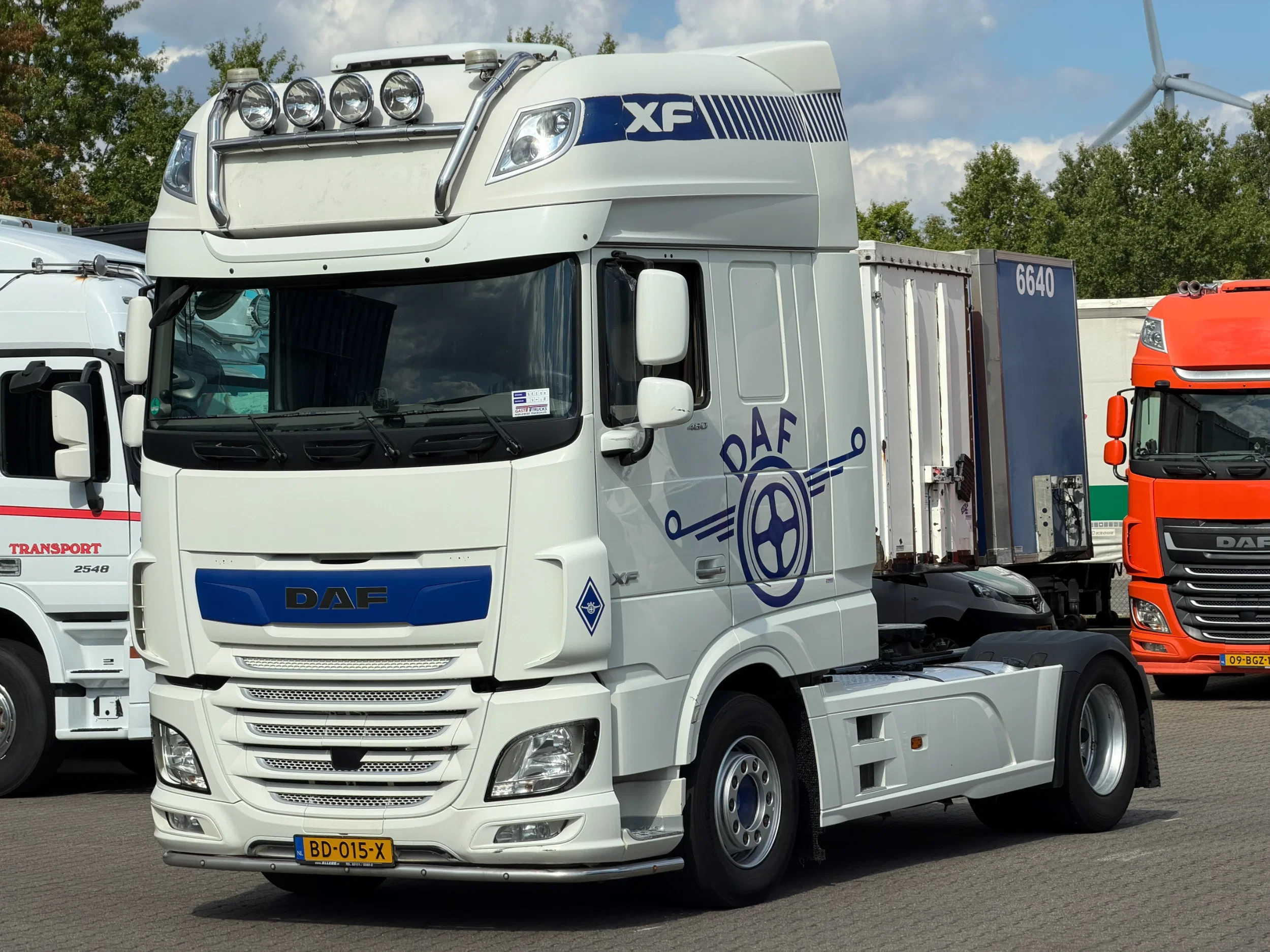DAF XF 480 2018 - SSC Full Spoiler Intarder 2 Tank Full Air *Apk* afbeelding 1