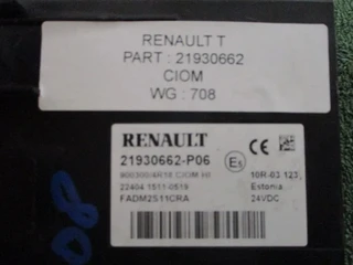 Renault - 7421930662 REGELMODULEN RENAULT T520 EURO 6 afbeelding 3 miniatuur