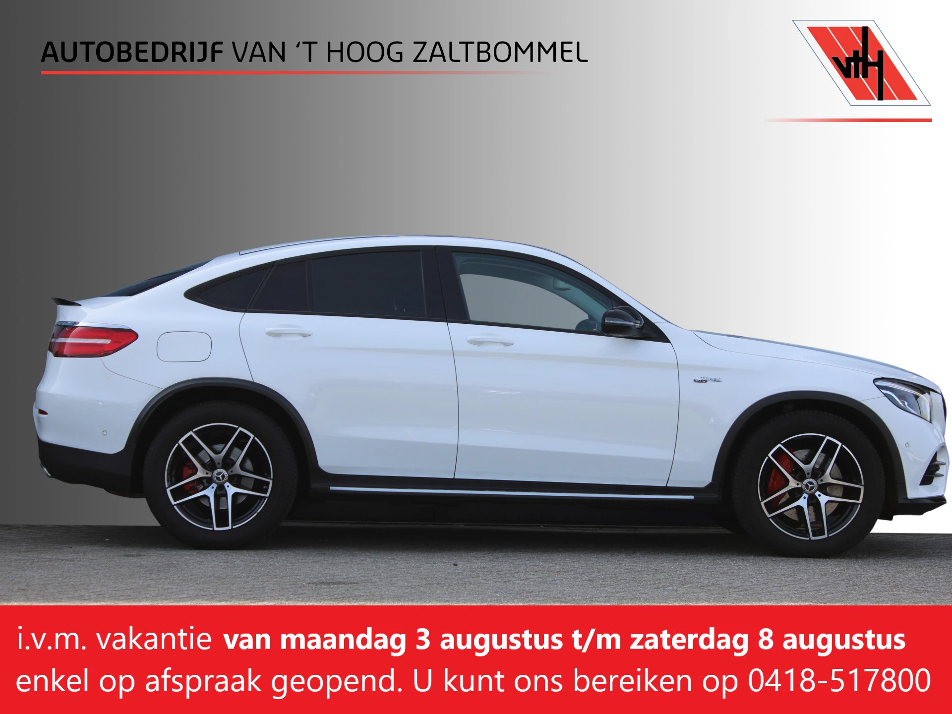 Mercedes-Benz GLC 2017 - Coupé 250 AUT9 4MATIC AMG LINE NIGHT PAKKET LEDER TREKHAAK afbeelding 1