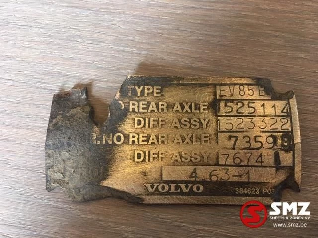 Volvo - Occ Aandrijfas Volvo EV85B ratio 4.63 immagine 5
