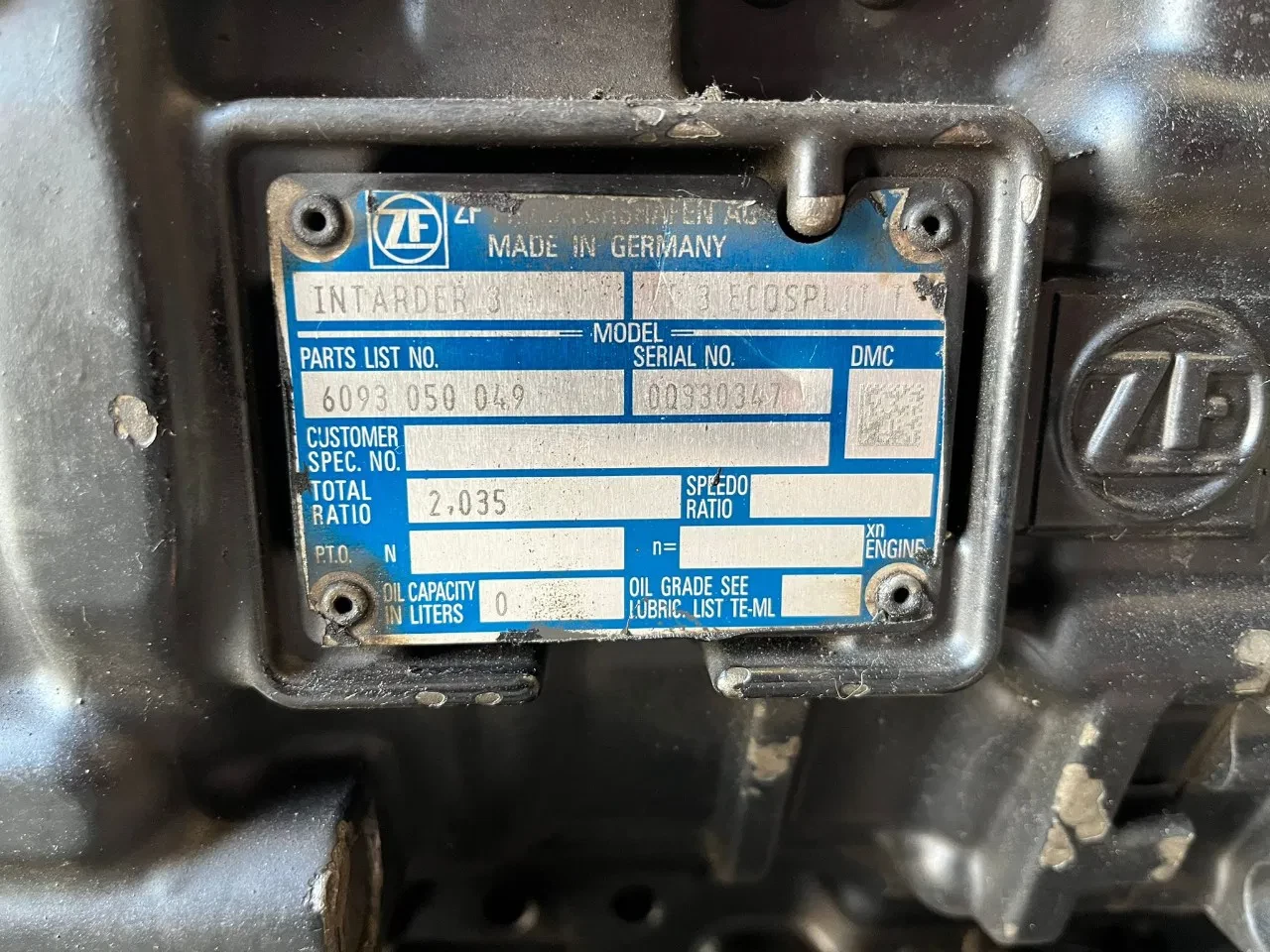 DAF - Intarder 3 Ecosplit 2.035 obrázek 6
