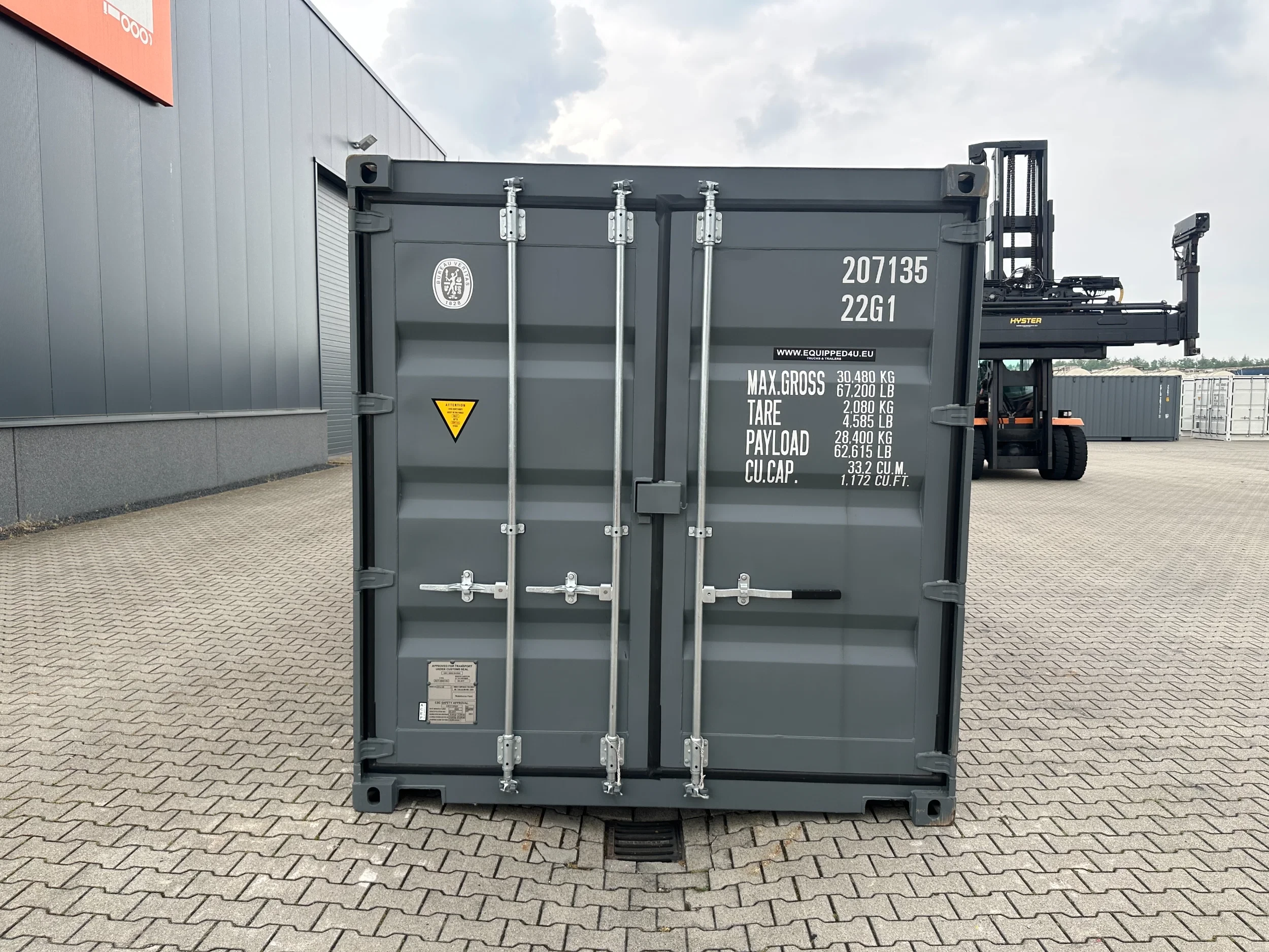 2026 - NEW (ONE-WAY) 20FT ISO DV 8'6" STANDARD container, 6x available obrázek 7