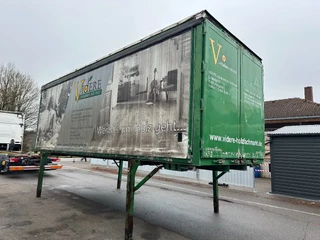 Jung N/A 2002 - Planen-/ Tautliner Wechselbrücke mit Edscha-Verdeck für 17 Paletten und Ladungssicherung image 3