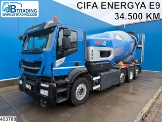 Iveco Stralis 2019 - 400 CNG 8X2, EURO 6, CNG, CIFA 9m3, Electric te koop