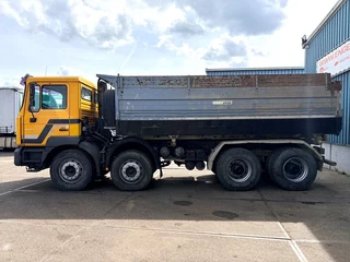 MAN FE 2001 - 410A 8x4 FULL STEEL KIPPER (ZF16 MANUAL GEARBOX / ZF-INTARDER / FULL STEEL SUSPENSION / REDUCTION AXLES / AIRCONDITIONING) immagine 5