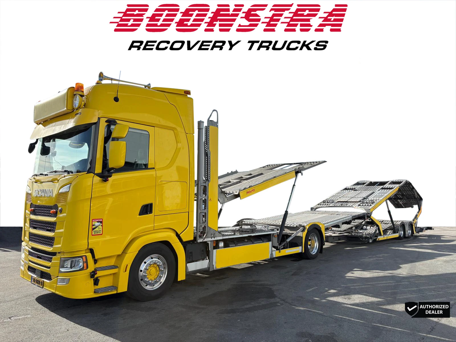 Scania S 2021 - 500S Rolfo Power C2S1 + Rolfo Power 4 2x Winch 7 Car Alcoa Standairco afbeelding 1