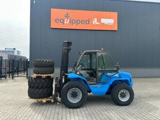 Manitou M 50-4T 2012 - M 50-4T 4x4 rough terrain forklift / only 2.092hrs / triplex-mast / side-shift obrazek 7