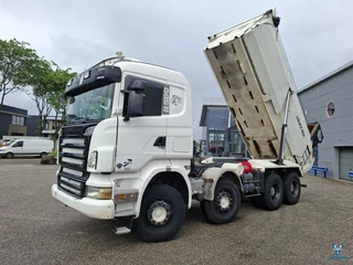 Scania R 2006 - R500 V8 / RETARDER / 8X4 / 2XBIG AXLE / FULL-STEEL / DRUM BRAKES / 645834 KM / PARK AIRCO / SMART TACHO / MANUAL / EURO-3 / 2006 te koop