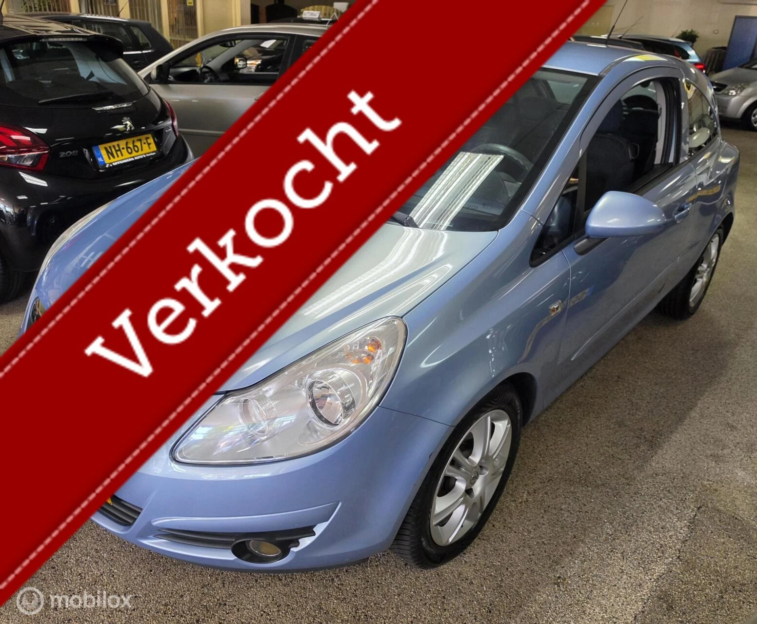 Opel Corsa 2007 - 1.4-16V Cosmo AUTOMAAT afbeelding 1