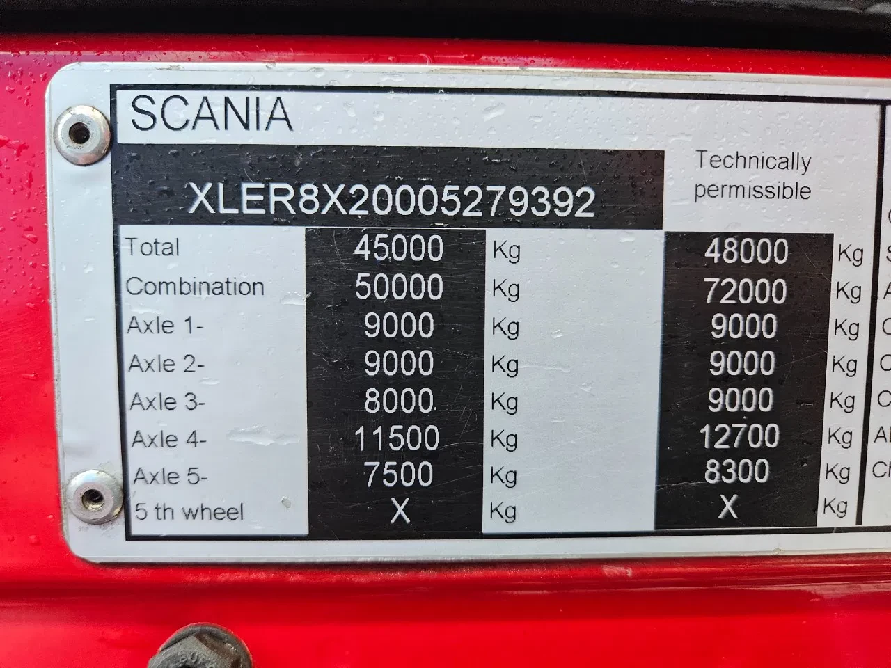 Scania R 2012 - R480 10x2 NCH 30 ton Manual Retarder obrázek 24