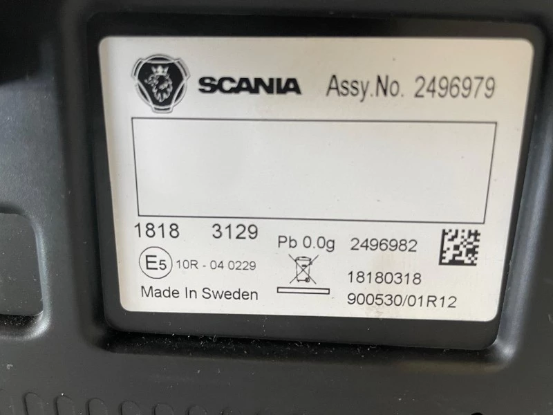 Scania - 2496979 INSTRUMENT CLUSTER ICL obrázek 3