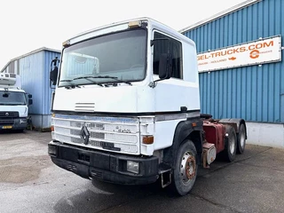 Renault R385 Major 1994 - 6x4 SPRING SUSPENSION/LAMME (ZF MANUAL GEARBOX / REDUCTION AXLES / FULL STEEL SUSPENSION / HYDRAULIC KIT) te koop