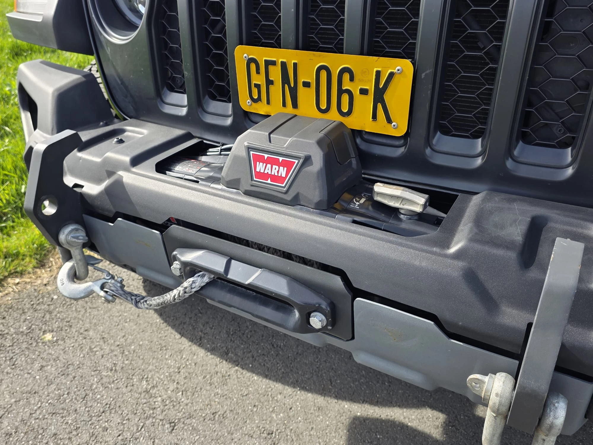 Jeep Wrangler 2022 - 4XE Rubicon - Cabrio/Hardtop - 4x4 - Hybride - 21.836 km - WARN - Alpine afbeelding 9