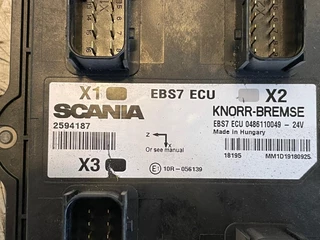 Scania N/A 2018 - 2594187 EBS7 ECU NGS imagen 3