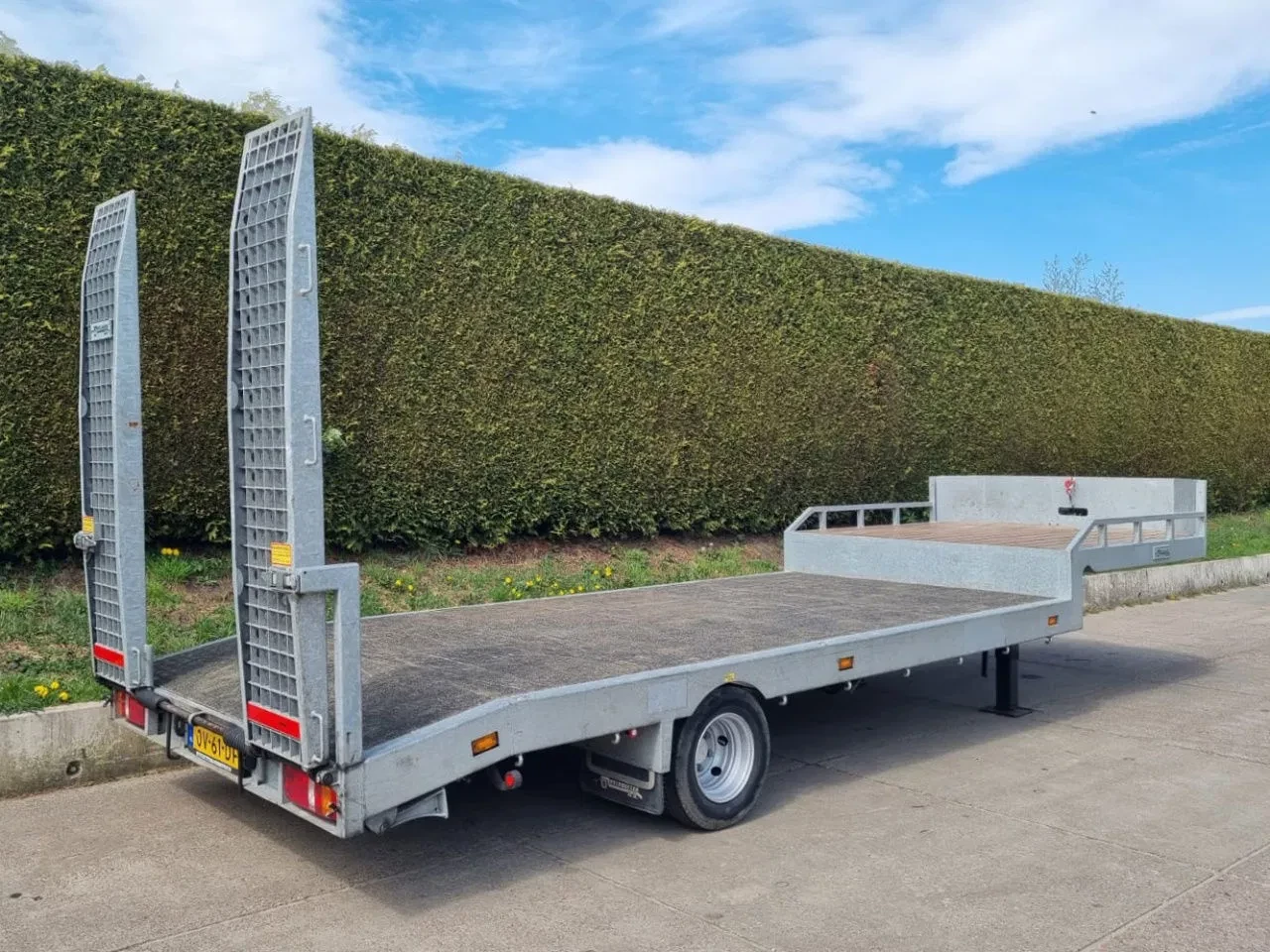 Veldhuizen 2023 - 5,0-tons Semi-dieplader oplegger 5,0 m. image 1