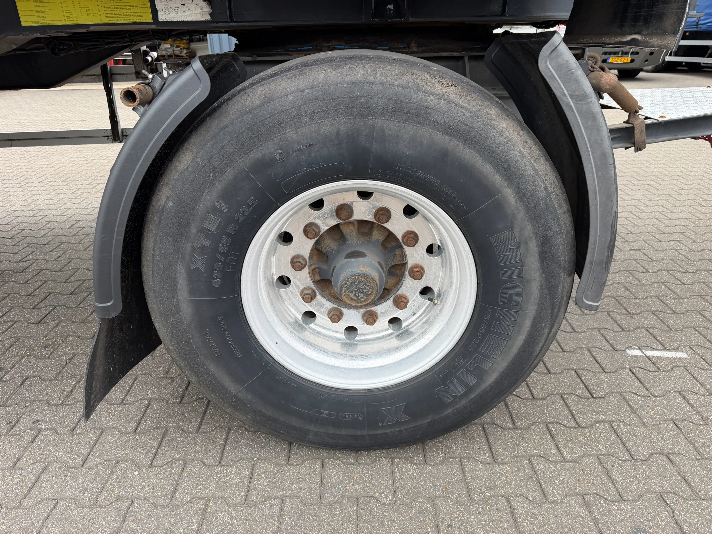 Jumbo 2009 - 40m3 Kipper Schamel Aanhangwagen afbeelding 23