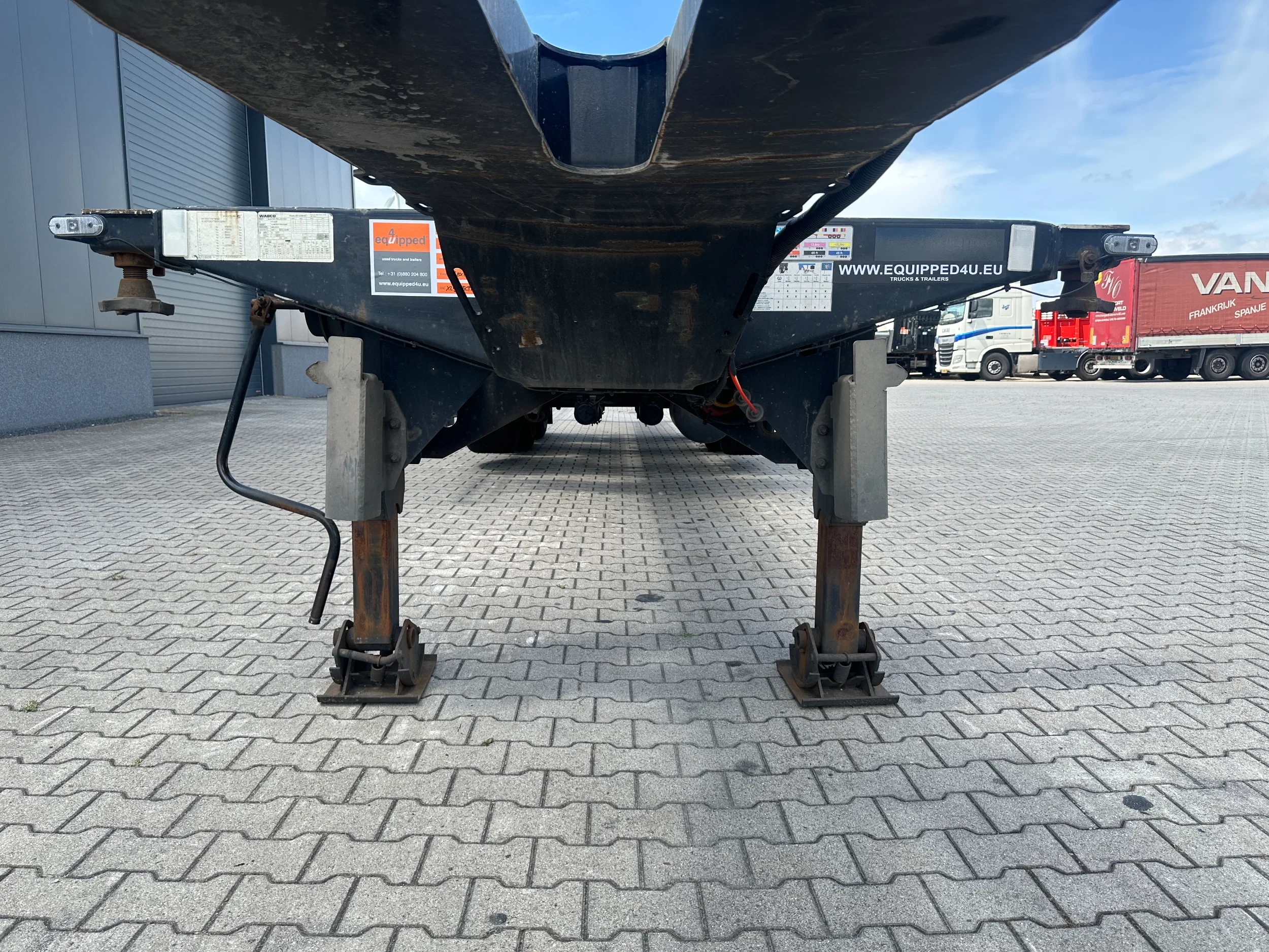 D-TEC 2014 - FLEXITRAILER / 45FT HC MULTI / BPW + drumbrakes / liftaxle / NL / APK 09-2026 afbeelding 21