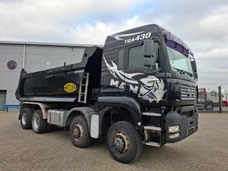 MAN TGA 2006 - 41.430 / 8X8 / 2XBIG AXLE / FULL STEEL / DRUM BRAKES / MEILLER TIPPER / 18-CUBIC / AIRCO / MANUAL / EURO-3 / 2006 imagem 4