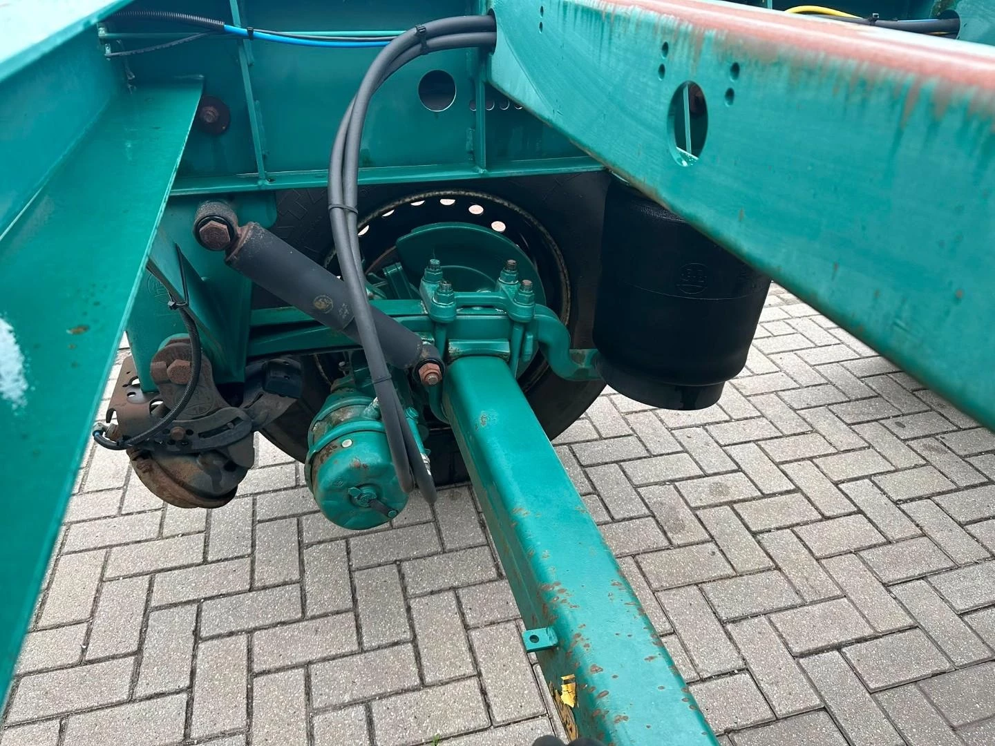 Krone AD, 20 Ft Container, Lift-Axle, Perfect !!! 2010 afbeelding 16