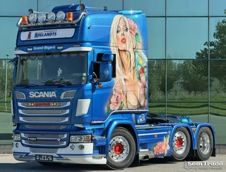 Scania R 2015 - R520 V8 EURO 6 KING FULL AIR RETARDER PARK AIRCO SPECIAL INTERIOR SPECIAL PAINT SUPER CONDITION te koop
