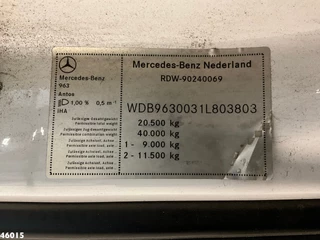 Mercedes-Benz ANTOS 1827 Euro 6 Hiab 14 Tonmeter laadkraan 2013 - N/A image 24