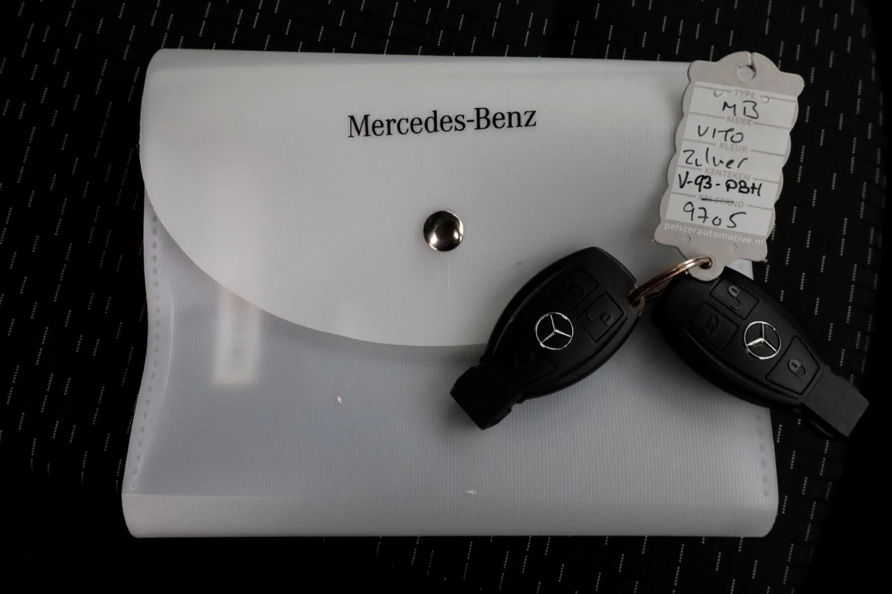 Mercedes-Benz Vito 2022 - 114 CDI 136pk Compact 9G Automaat 2x Schuifdeur/LED/Camera/Inrichting 11-2022 imagem 8