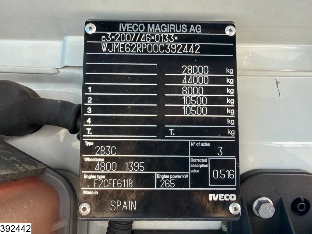 Iveco X-Way 2018 - 360 6x4, EURO 6, Palfinger, Remote image 8