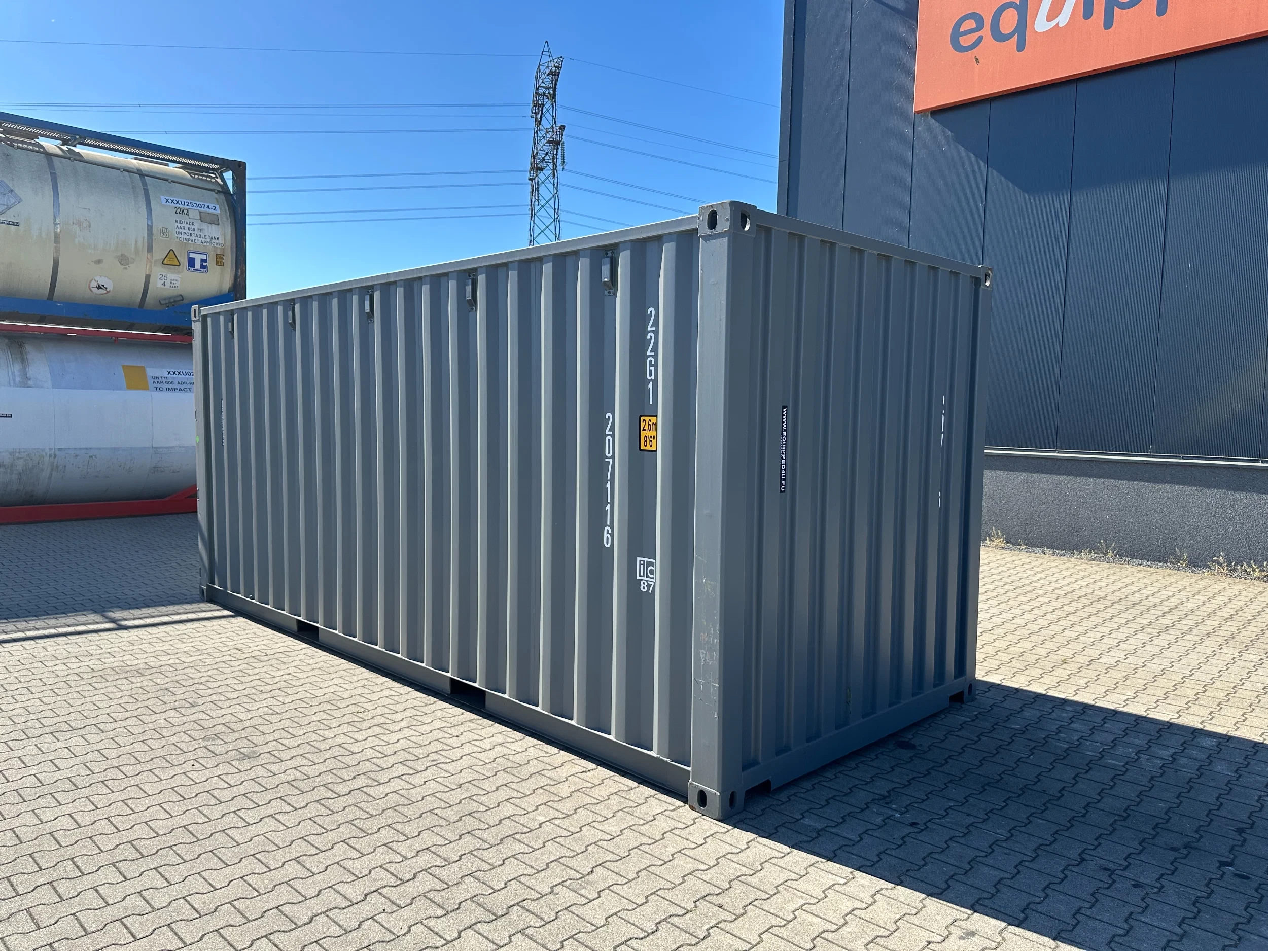 2026 - NEW (ONE-WAY) 20FT ISO DV 8'6" STANDARD container, 6x available obrázek 22