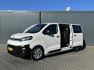 Citroën Jumpy 2021 - 2.0 BlueHDI 180 PK / AUTOMAAT / L3H1 / DUBBEL CABINE / 2x SCHUIFDEUR / TREKHAAK / CAMERA / BLIND SPOT / ECC / CRUISE / 6 PERSOONS afbeelding 3 miniatuur