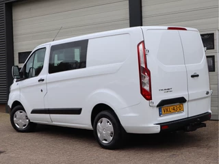 Ford Transit Custom 2021 - 280 2.0 TDCI 130pk Euro 6 - DC 5 Pers. - Trekhaak - Airco - Navi bild 3