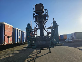 LEONET TB 18 |WOOD TRAILER WITH CRANE| BPW DRUM STEEL SUSPENSION. 1992 - N/A image 6