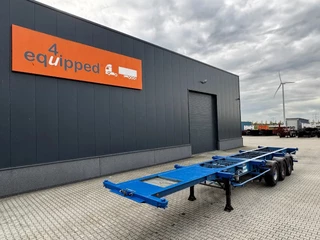 Groenewegen N/A 1992 - 40FT-chassis / liftaxle / drumbrakes / NL-Chassis afbeelding 1