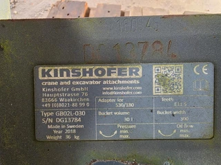 Kinshofer S30/180 Graafbak 2018 - N/A imagem 7