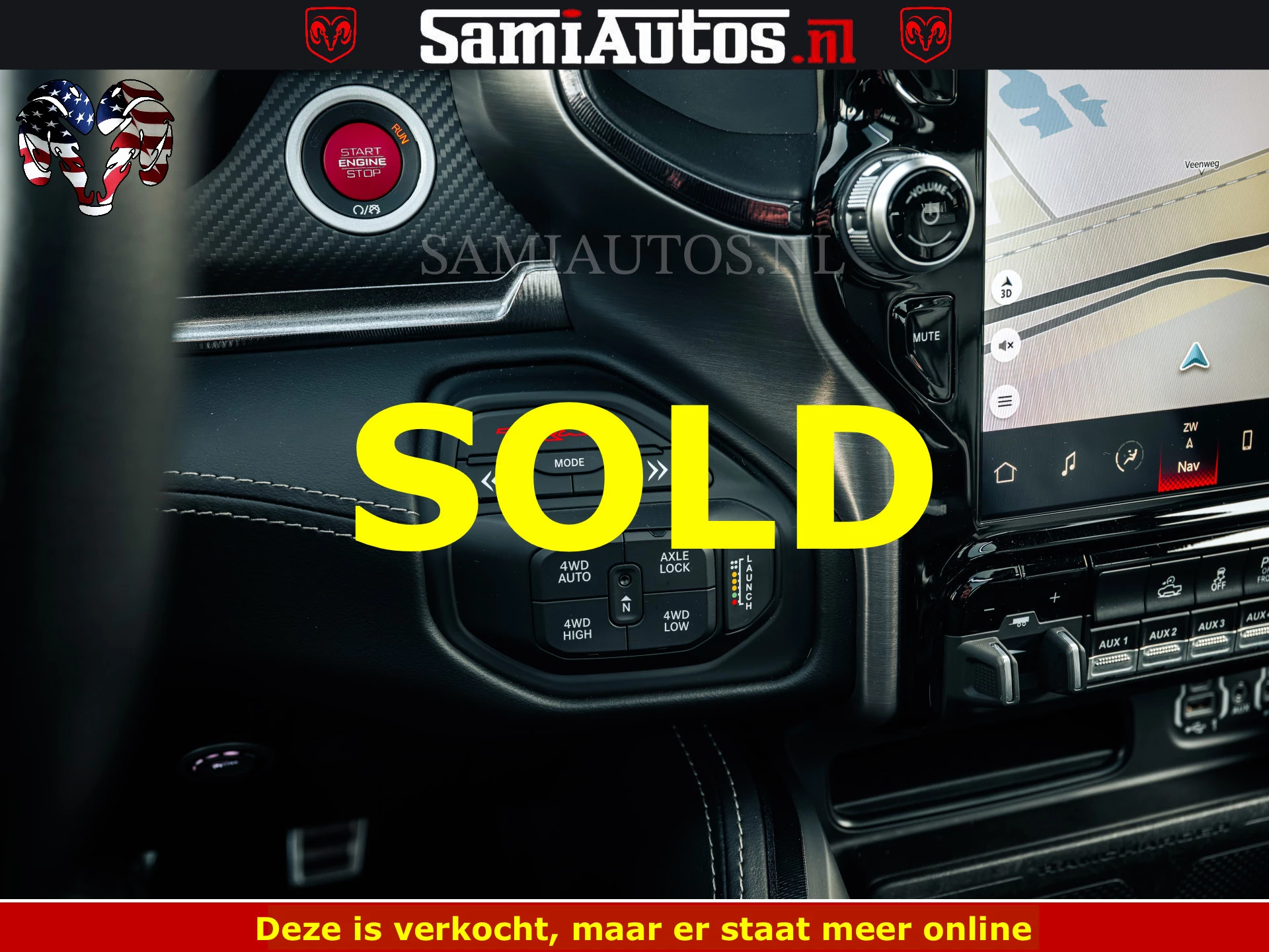 Dodge Ram Pick-Up 2023 - TRX HELLCAT | 6.2 V8 702PK | FLAME RED | BOM VOL | CARBON | RAMBAR | HUD | LPG | BEAD-LOCK WHEELS | immagine 24