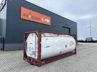 CIMC N/A 2017 - FOOD 20FT ISO / 25.910L-1-COMP. / L4BN / UN Portable / T11 / 5Y - + CSC test: 09-2027 imagen 1