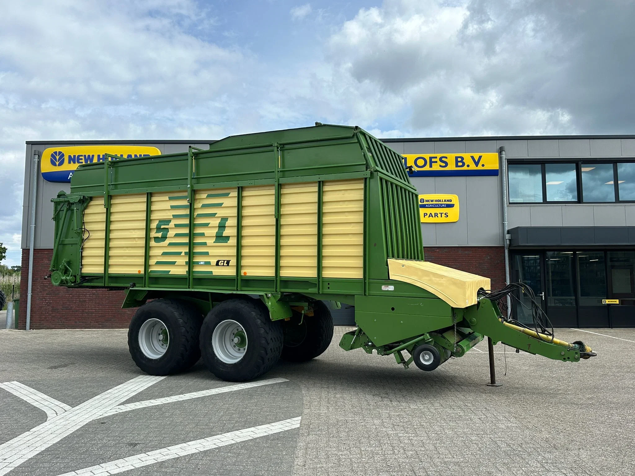 Krone 5XL/R-GL 2005 - Titan 5 XL / R-GL Opraapwagen afbeelding 2