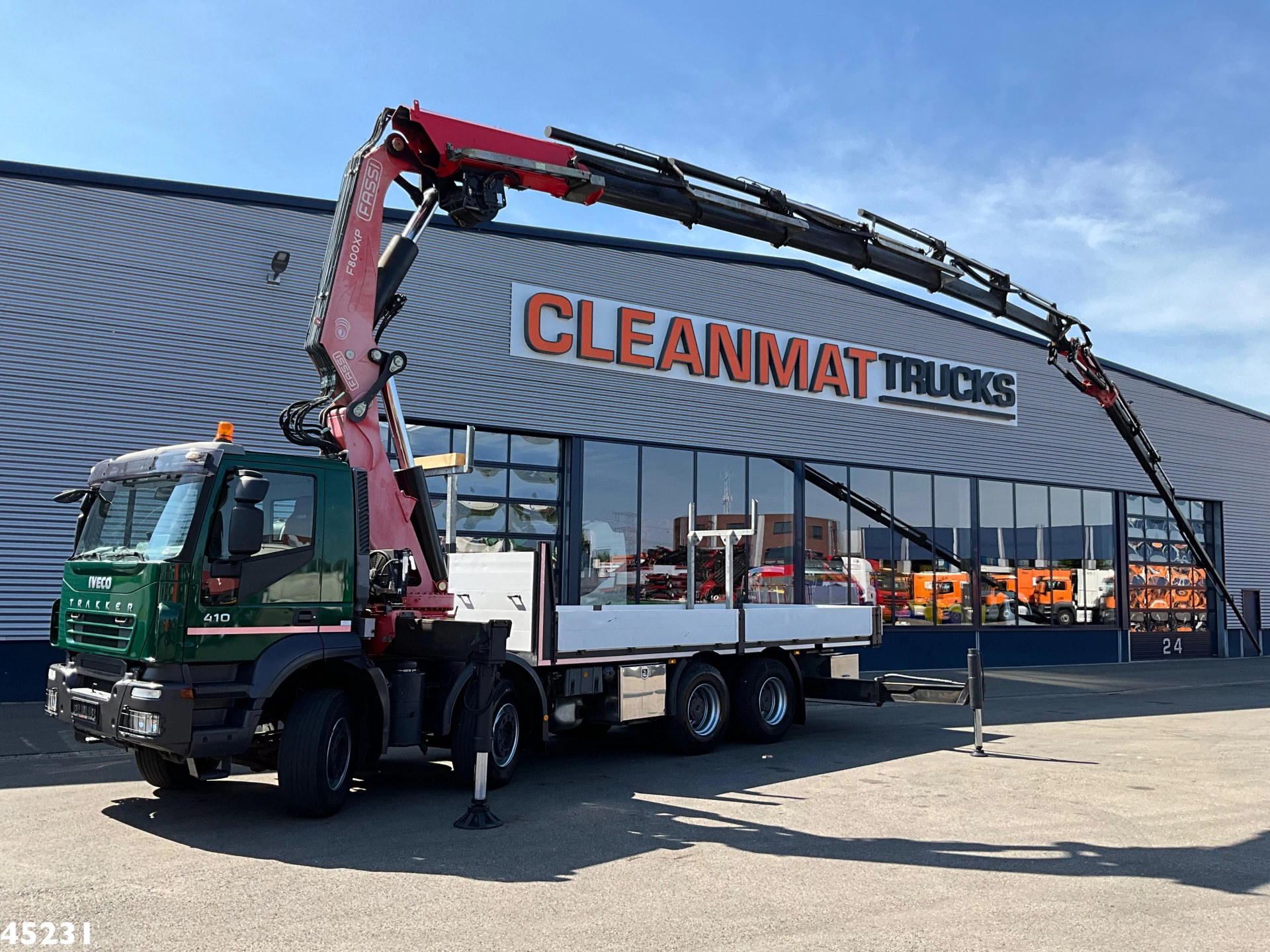 Iveco Trakker 2007 - AD410T41 Fassi 80 Tonmeter laadkraan + Fly-Jib Just 80.441 Km! obrázek 1