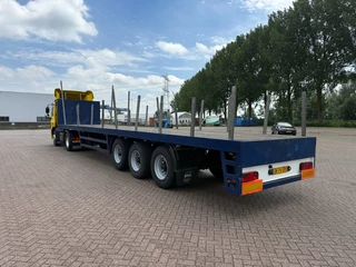 Lintrailers N/A 2007 - vlakke uitschuifbare oplegger / naloop gestuurd APK tot 1-2027 obrazek 2