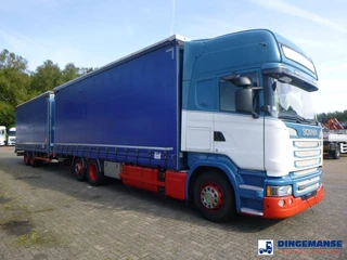 Scania R 2017 - 450 6x2 Euro 6 mega volume + Van Hool drawbar trailer Bild 2 Miniaturansicht