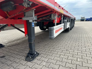 KAESSBOHRER N/A 2026 - new and unused Heavy-Duty flatbed / 690cm extendable / steering axle / lift axle / twistlocks / timberstakes / NL-trailer / APK: 04-2027 bild 13