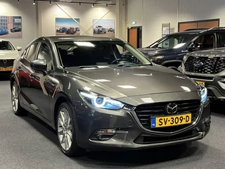Mazda 3 2018 - 2.0 SkyActiv-G GT-M 120PK Navi Leder Bose Cruise Head Up Display Trekhaak zdjecie 5