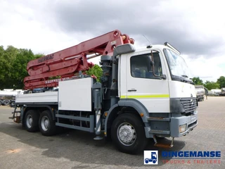 Mercedes-Benz Atego 2003 - 6x4 RHD Sermac SCL120 concrete pump imagem 2 miniatura