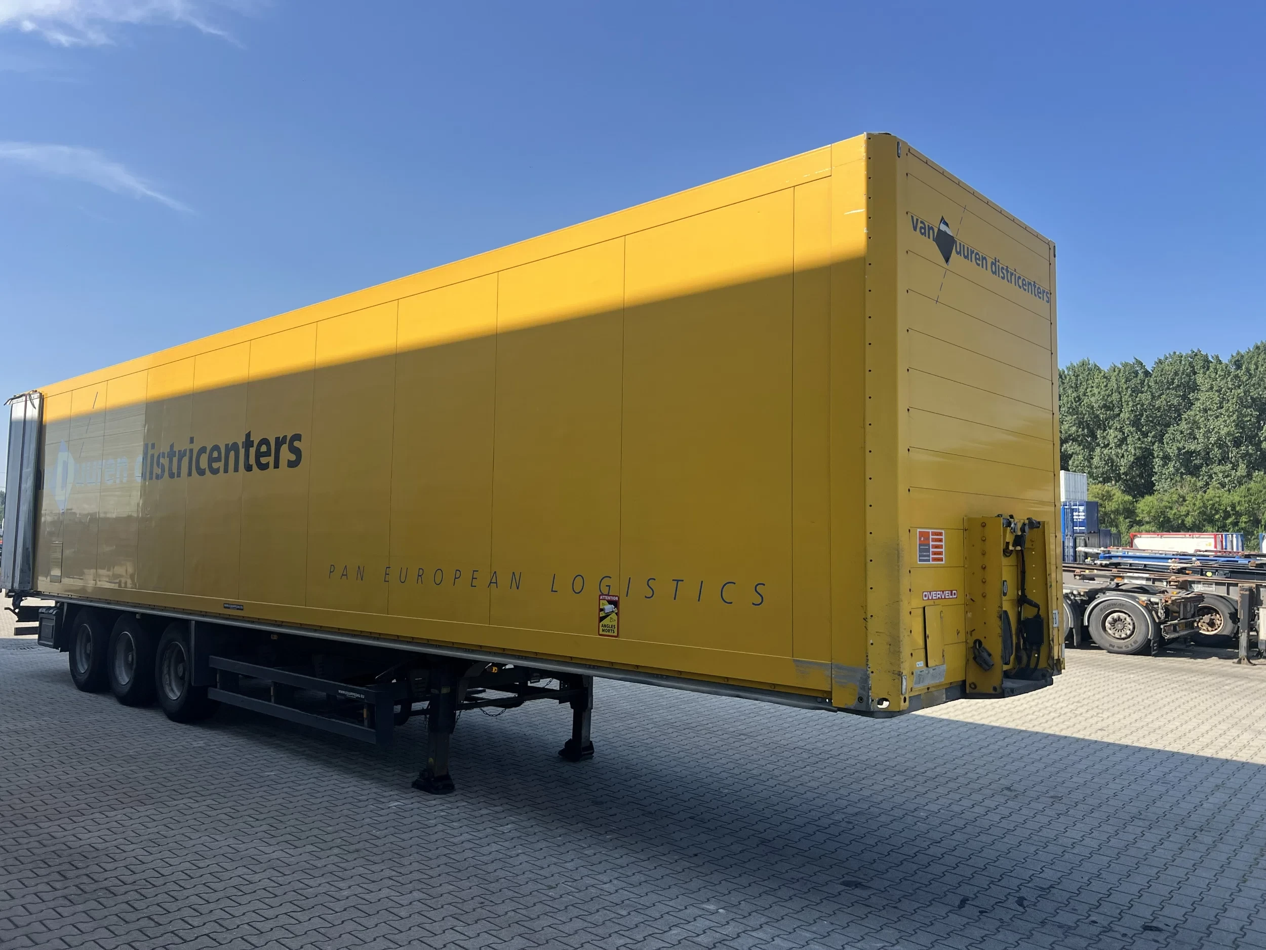 Schmitz Cargobull SKO 24 2008 - SKO24 / SAF trommelremmen / gegalvaniseerd / binnenhoogte: 2,80 m / NL oplegger,/ damaged - PRICE REDUCTION afbeelding 5