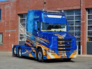 Scania S 2018 - S730 V8 NGS Torpedo / Hauber - Vlastuin - Show truck - Full spec - Custom interior - Special paint te koop