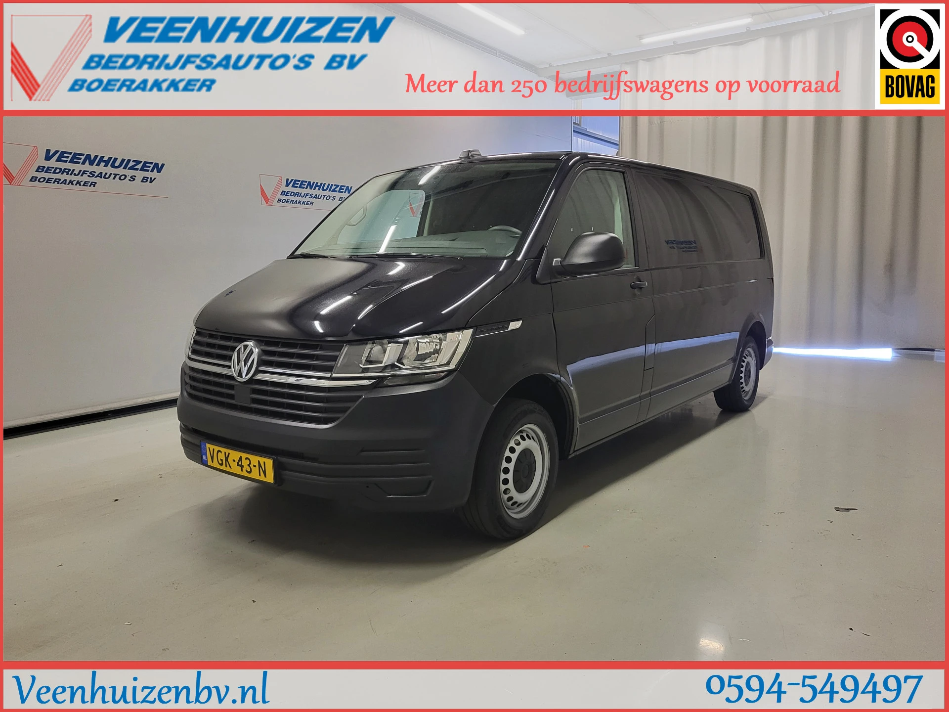 Volkswagen Transporter 2020 - 2.0TDI 150pk L2/H1 Automaat Euro 6! image 1
